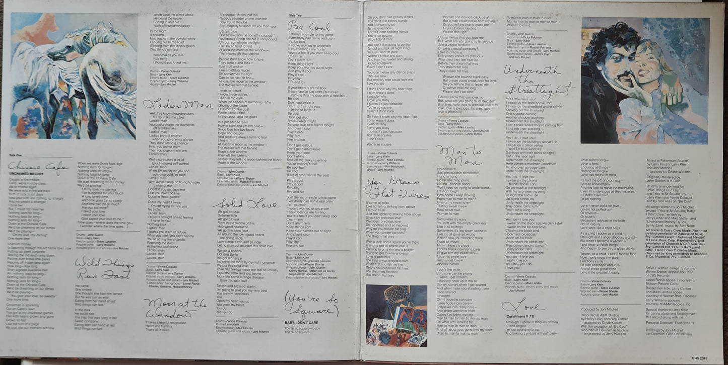 Joni Mitchell – Wild Things Run Fast - 1982 (Gatefold) - Vinyl Record LP - Sound Hound Records