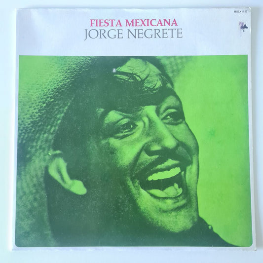 Jorge Negrete – Fiesta Mexicana Vol. II - 1959 (Mexican reissue) - Vinyl Record LP