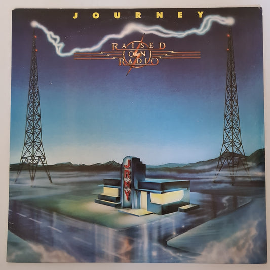 Journey – Raised On Radio - 1986 - Vinyl Record LP - Sound Hound Records