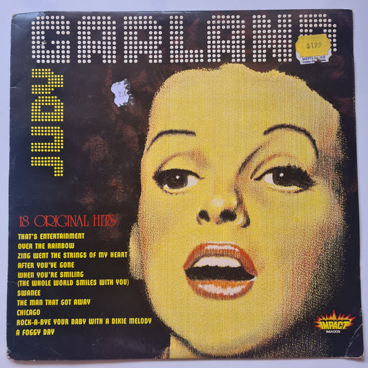 Judy Garland  – 18 Original Hits - 1970's MONO Australian Pressing - Vinyl Record LP - Sound Hound Records