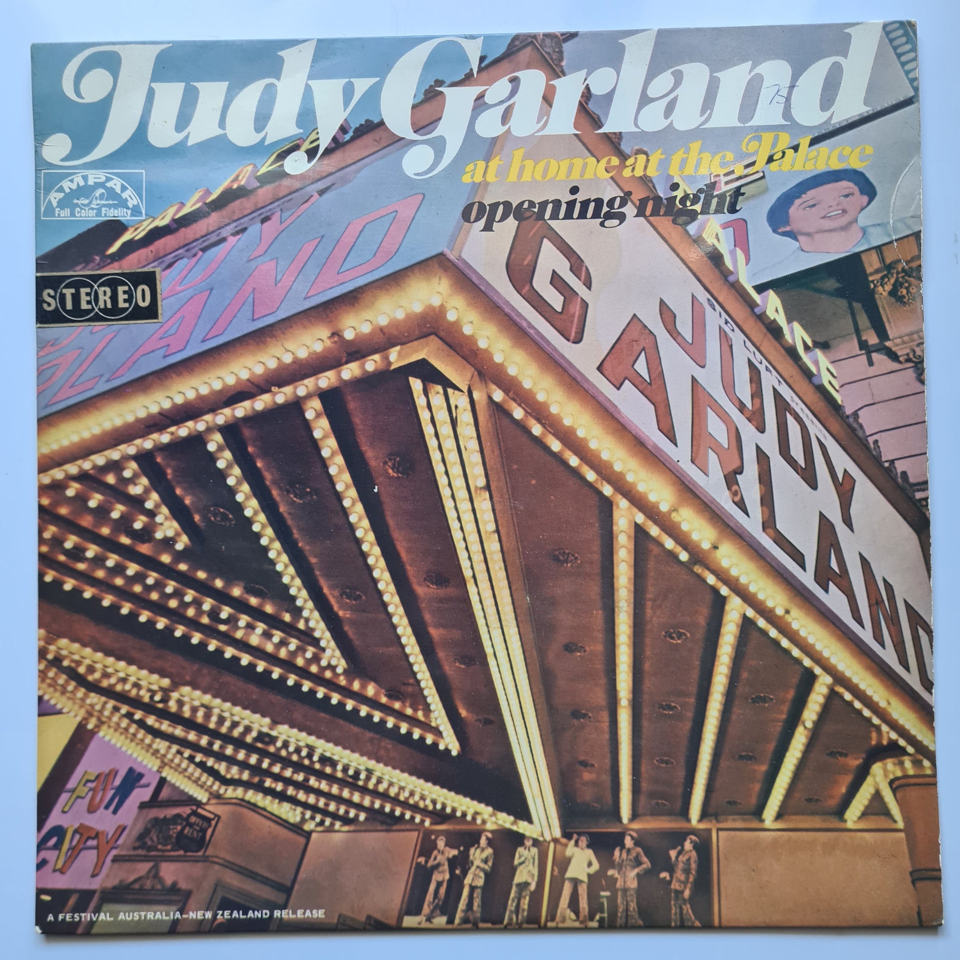 Judy Garland  – At Home At The Palace (Live) - 1967 - Vinyl Record LP - Sound Hound Records