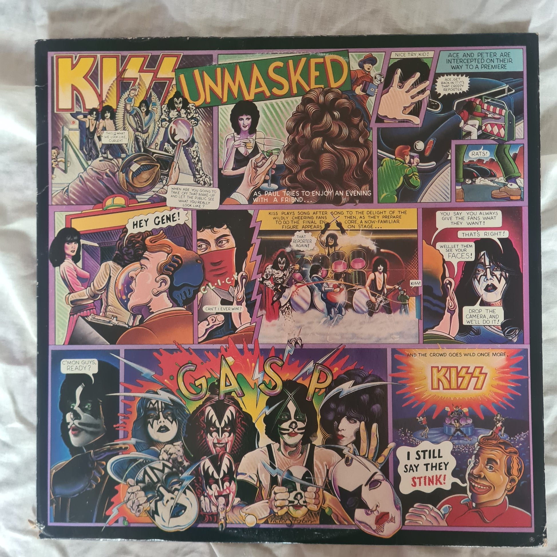 KISS - Unmasked - 1980 (Australian Pressing with Poster & KISS Army Form) - *RARE* Vinyl Record LP - Sound Hound Records