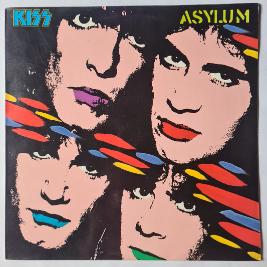 KISS – Asylum - 1985 (Spanish Pressing) - Vinyl Record LP - Sound Hound Records