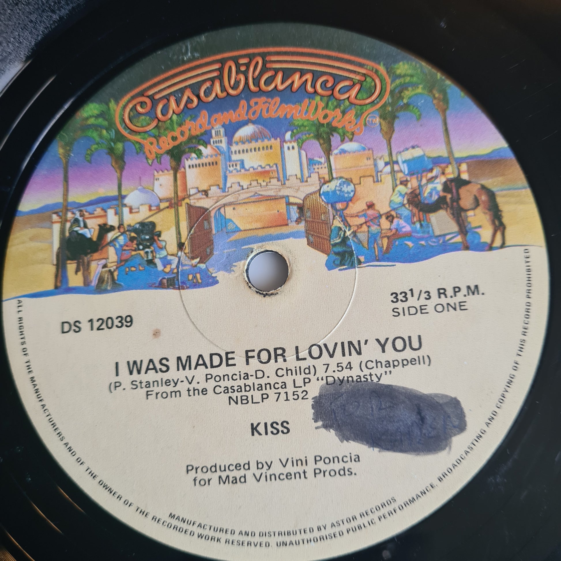 KISS –  I Was Made For Lovin' You (Disco Mix) - 1979 (Limited Edition 12" Single) Vinyl Record Maxi Single *SEE DESCRIPTION* - Sound Hound Records