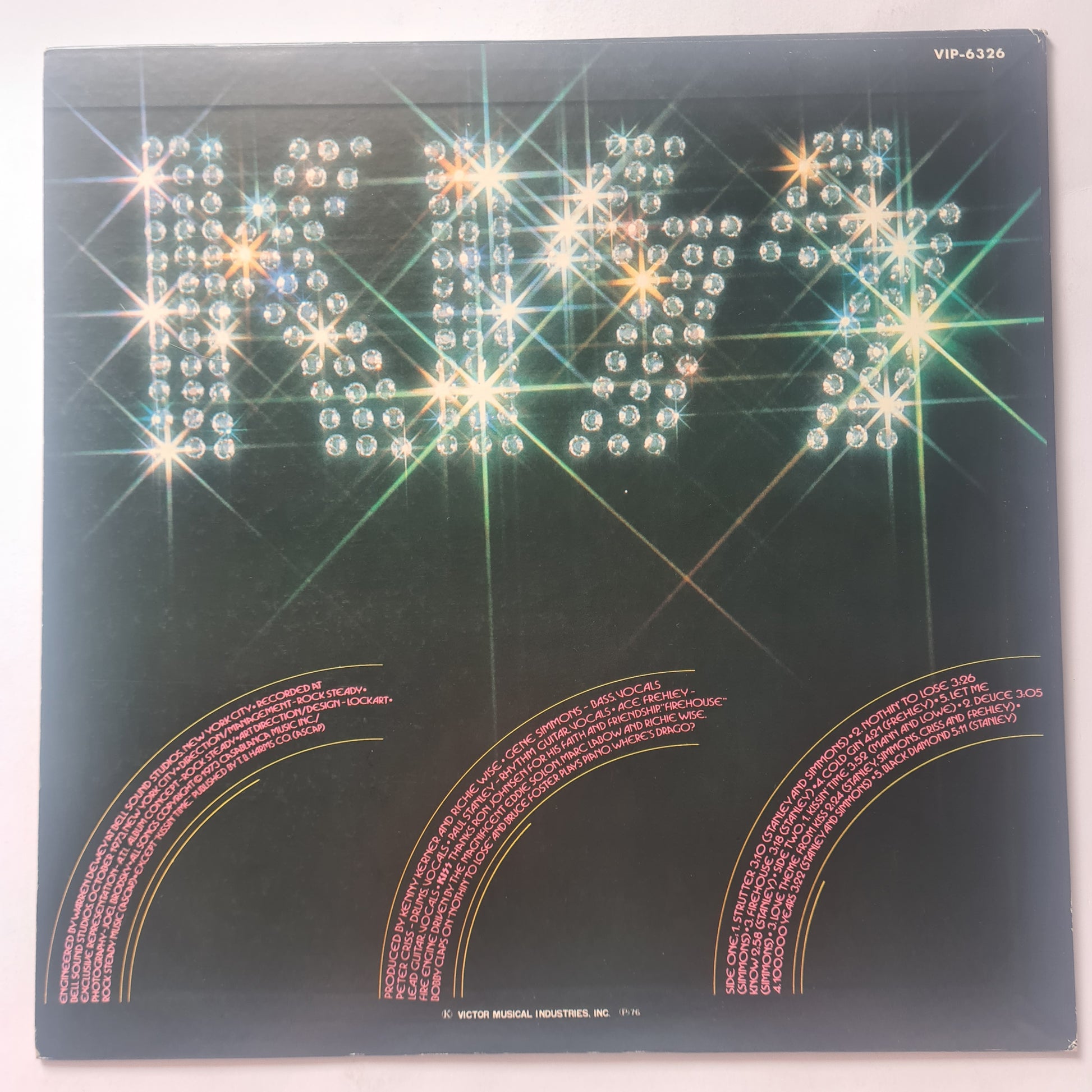 KISS – KISS - 1974 (1977 Japanese Pressing) - Vinyl Record LP - Sound Hound Records
