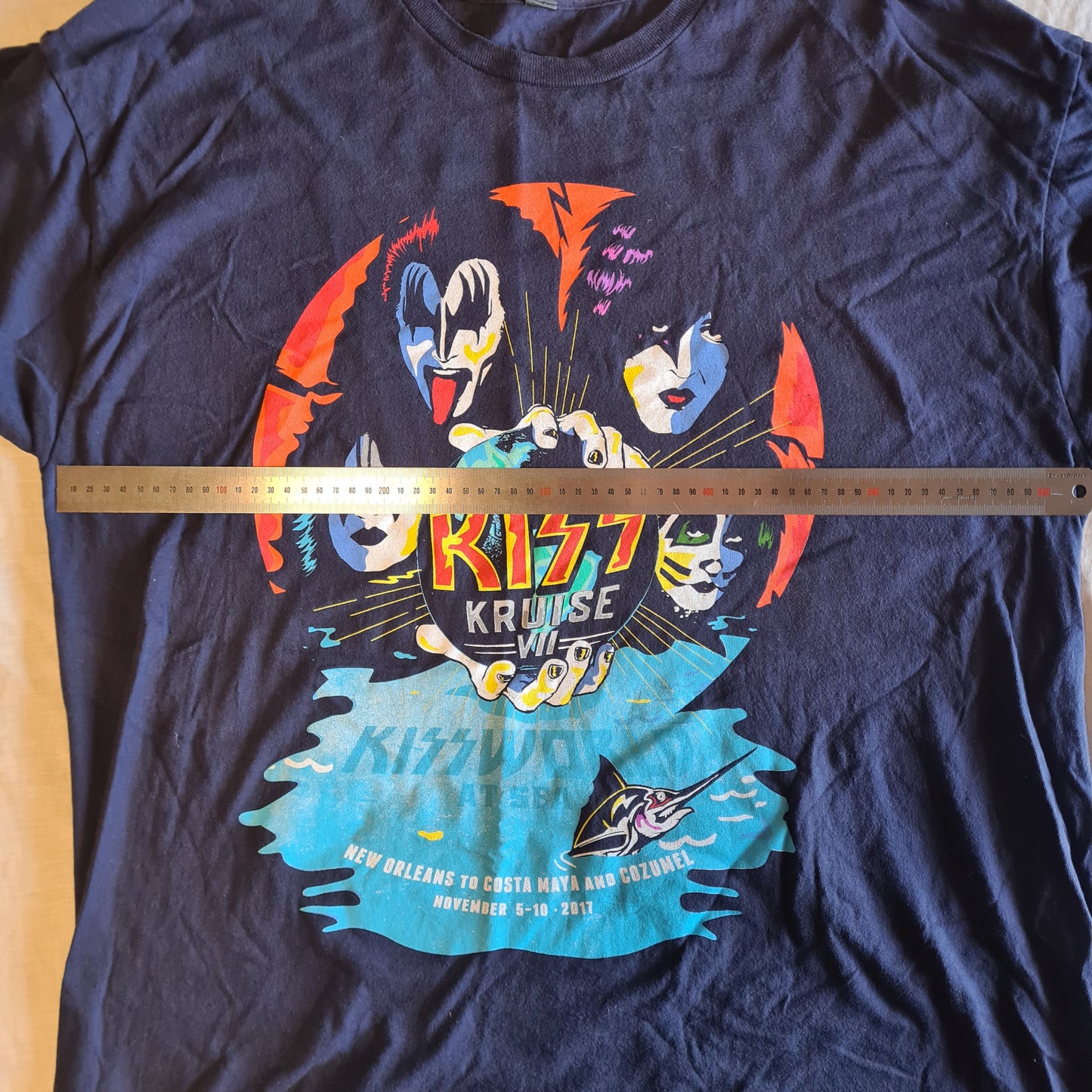 KISS | KISS Kruise VII: KISS World at Sea 2017 | Size XXL T-Shirt - Sound Hound Records