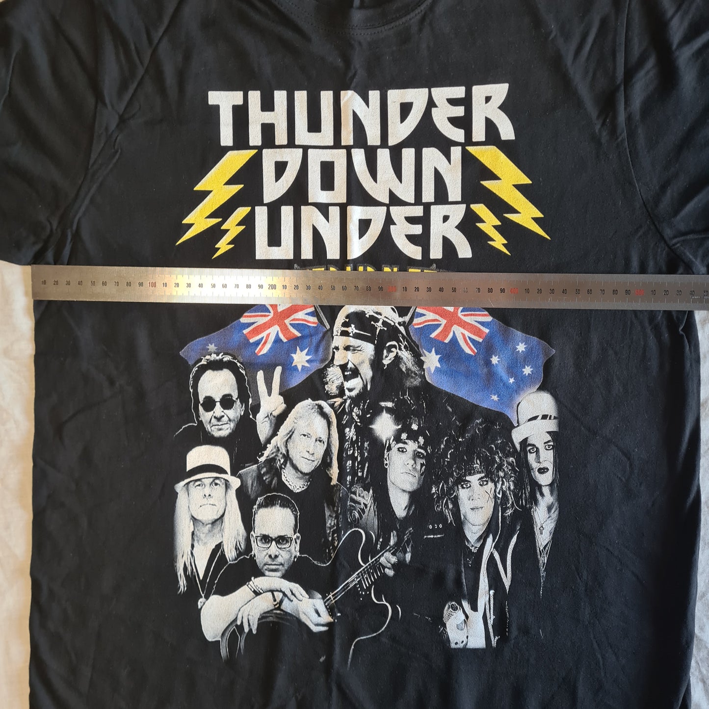 KISS Konvention: Thunder Down Under - Australia 2017: Bruce Kulick, Sisters Doll, etc | Size Large T-Shirt - Sound Hound Records