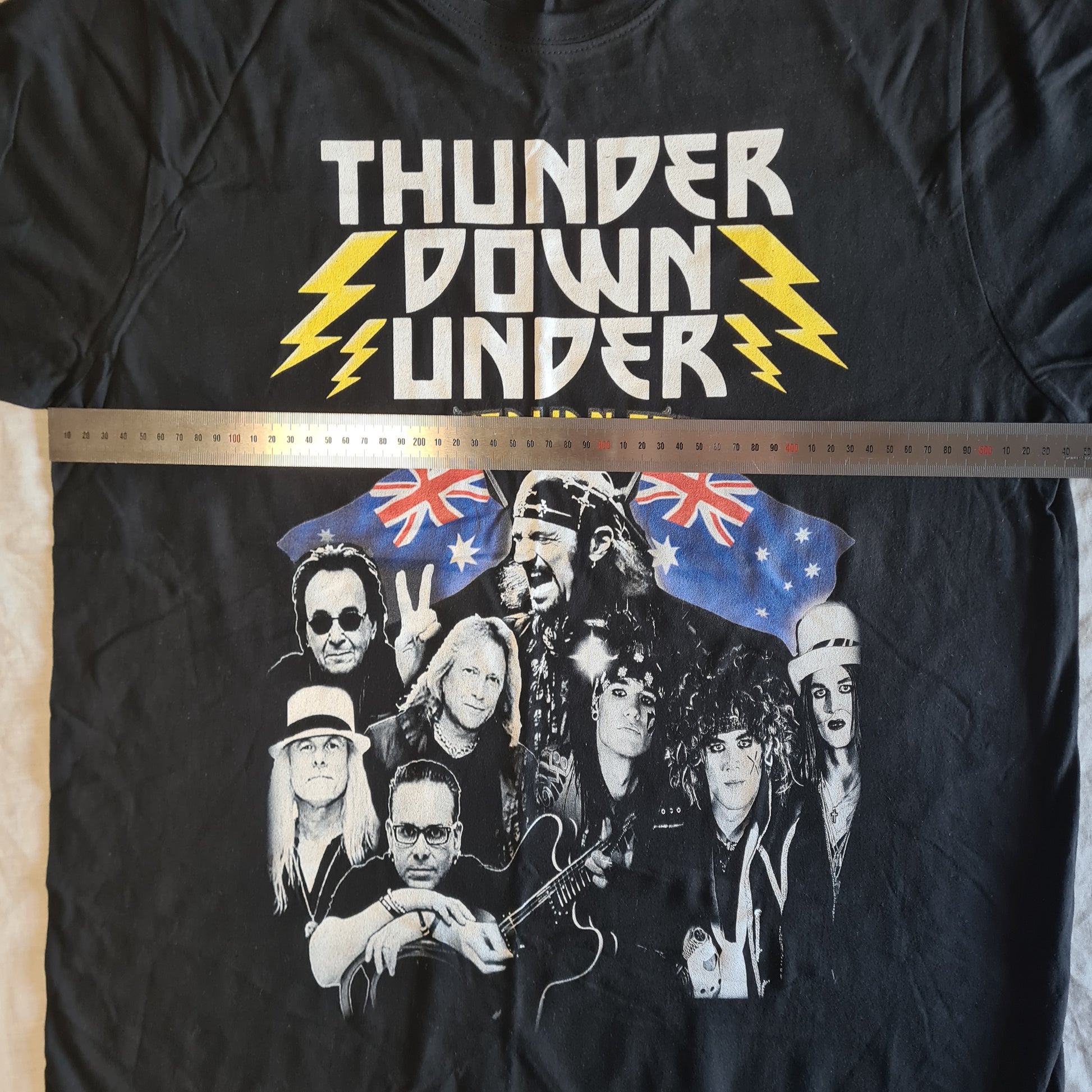 KISS Konvention: Thunder Down Under - Australia 2017: Bruce Kulick, Sisters Doll, etc | Size Large T-Shirt - Sound Hound Records