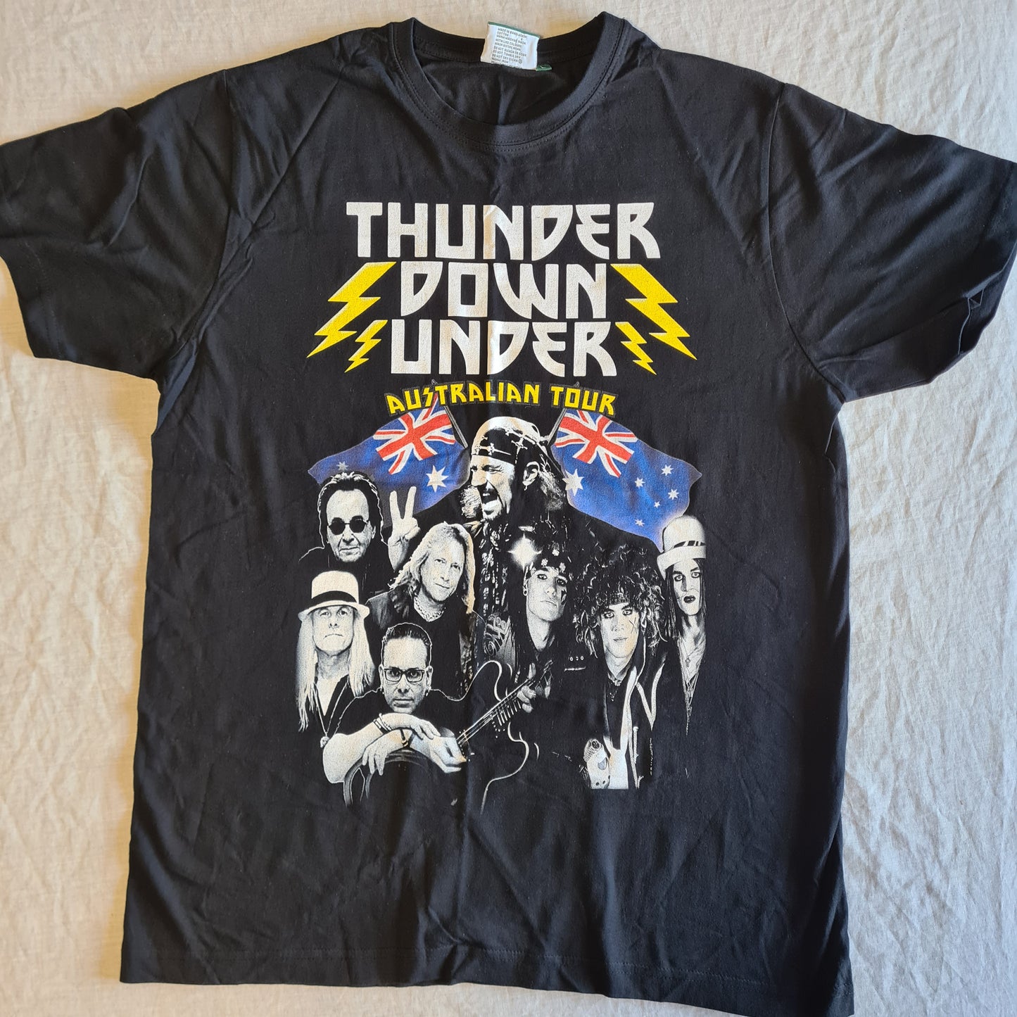 KISS Konvention: Thunder Down Under - Australia 2017: Bruce Kulick, Sisters Doll, etc | Size Large T-Shirt - Sound Hound Records