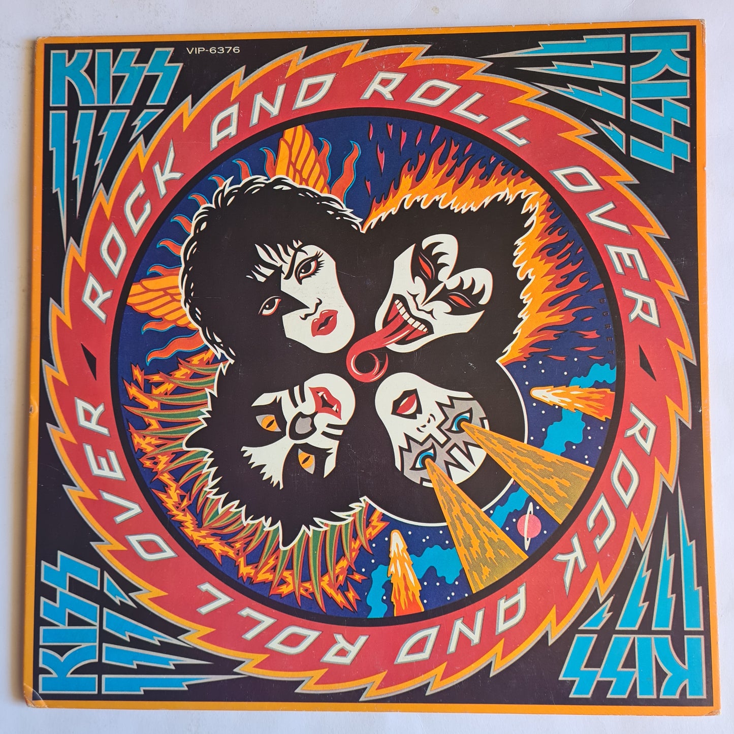 KISS – Rock & Roll Over - 1976 (1977 Japanese Gatefold Pressing) - Vinyl Record LP - Sound Hound Records