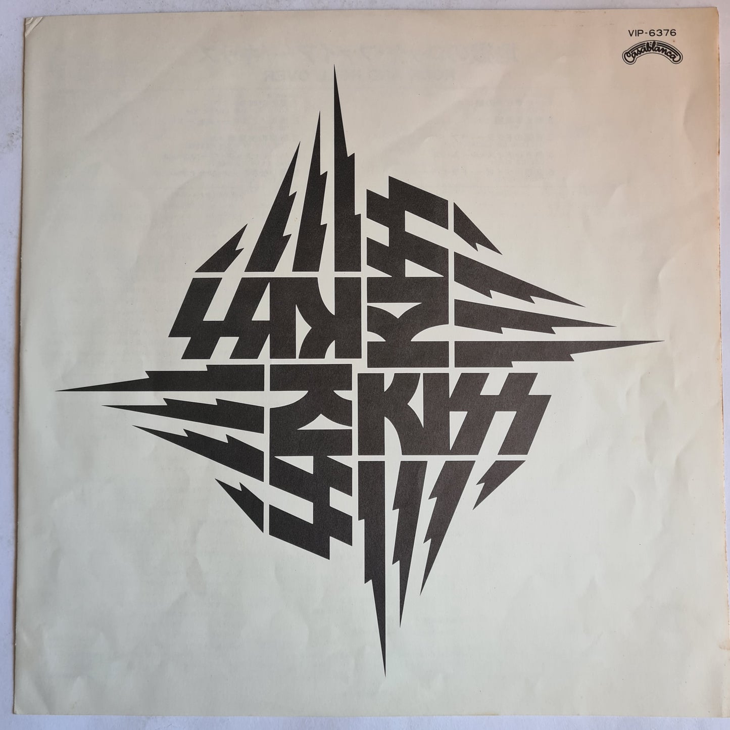 KISS – Rock & Roll Over - 1976 (1977 Japanese Gatefold Pressing) - Vinyl Record LP - Sound Hound Records