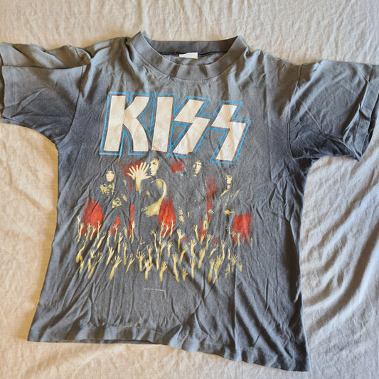 KISS | Smashes Thrashes & Hits: Live Tour '89 | Size Medium T-Shirt *VINTAGE* - Sound Hound Records