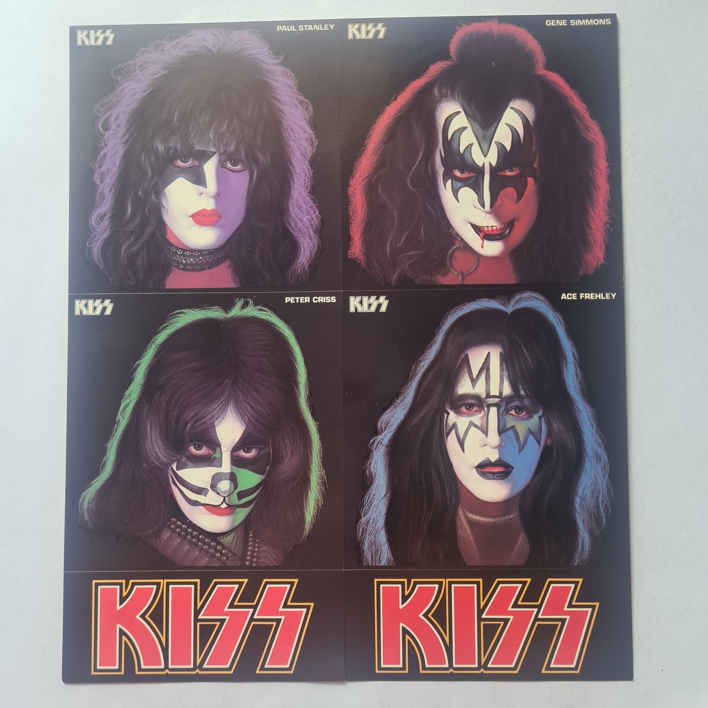 KISS – The Best Of The Solo Albums (with stickers and army form) - 1979 - Vinyl Record LP - Sound Hound Records