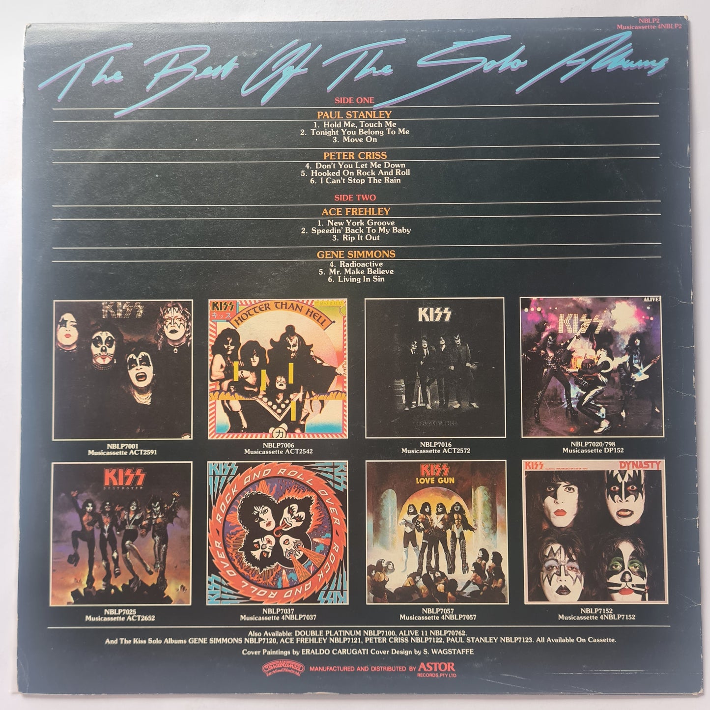 KISS – The Best Of The Solo Albums (with stickers and army form) - 1979 - Vinyl Record LP - Sound Hound Records