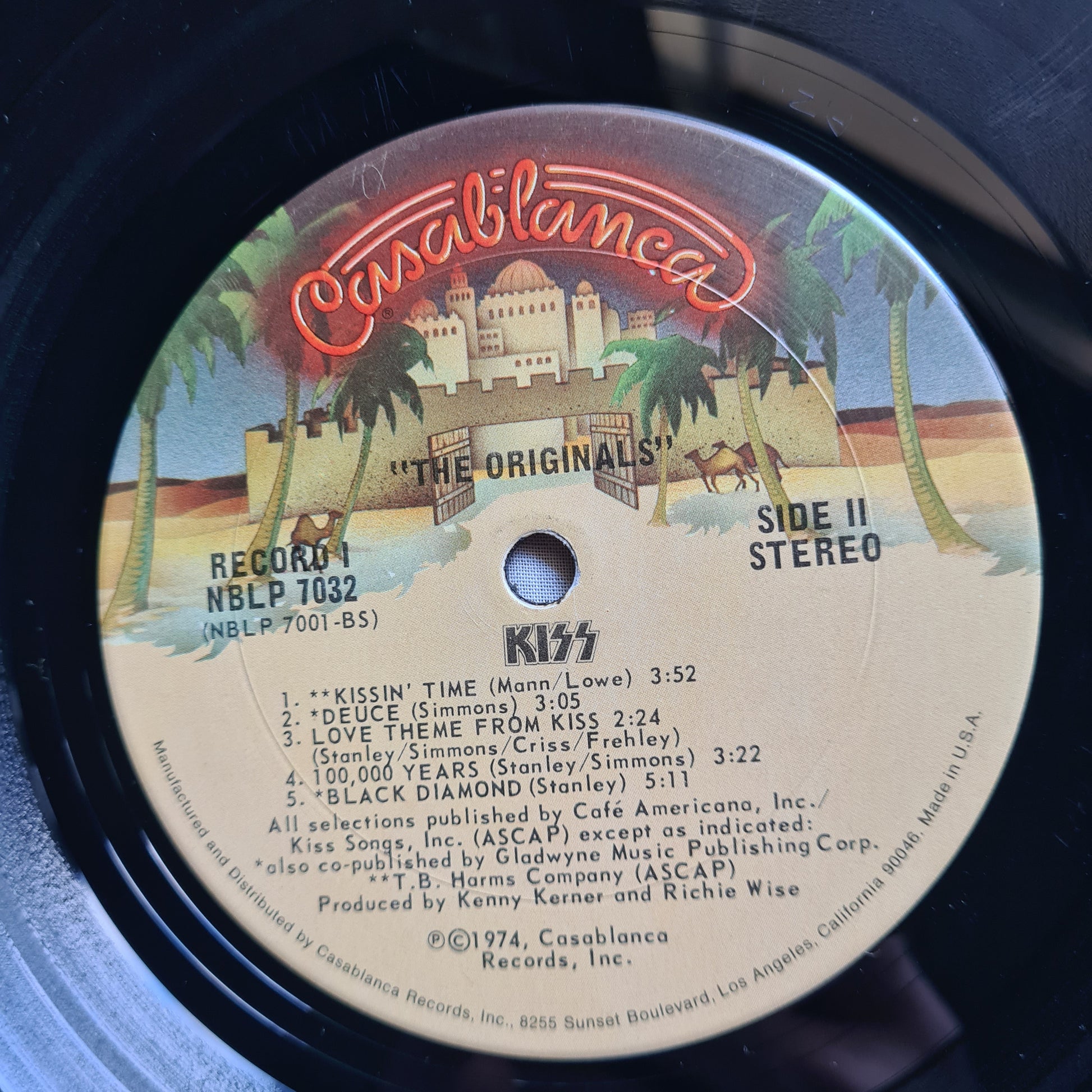 KISS – The Originals - 1976 (3LP USA 2nd Pressing) First 3 KISS Albums - Vinyl Record 3LP - Sound Hound Records