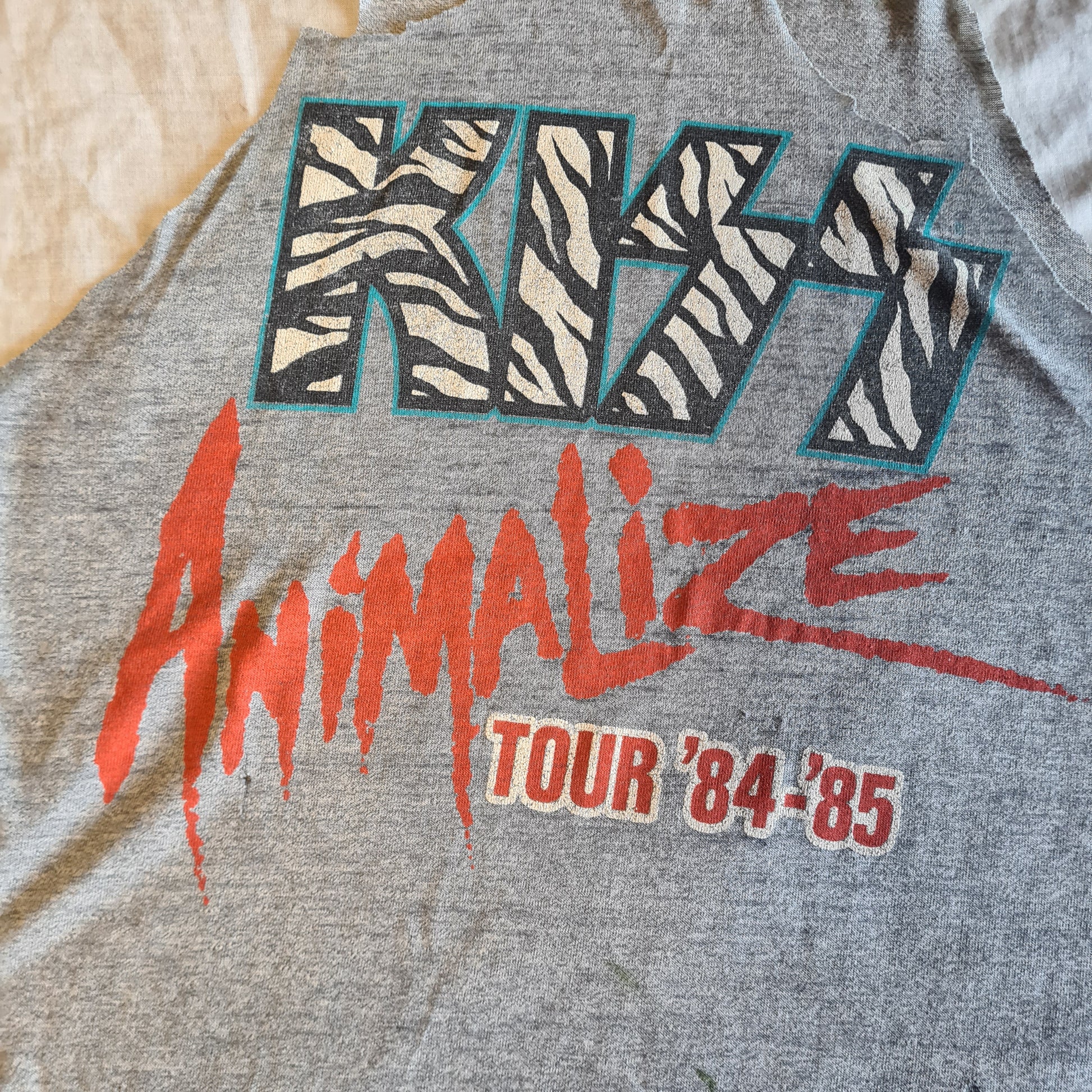 KISS | Vintage Animalize Tour '84-'85 | Singlet - Sound Hound Records