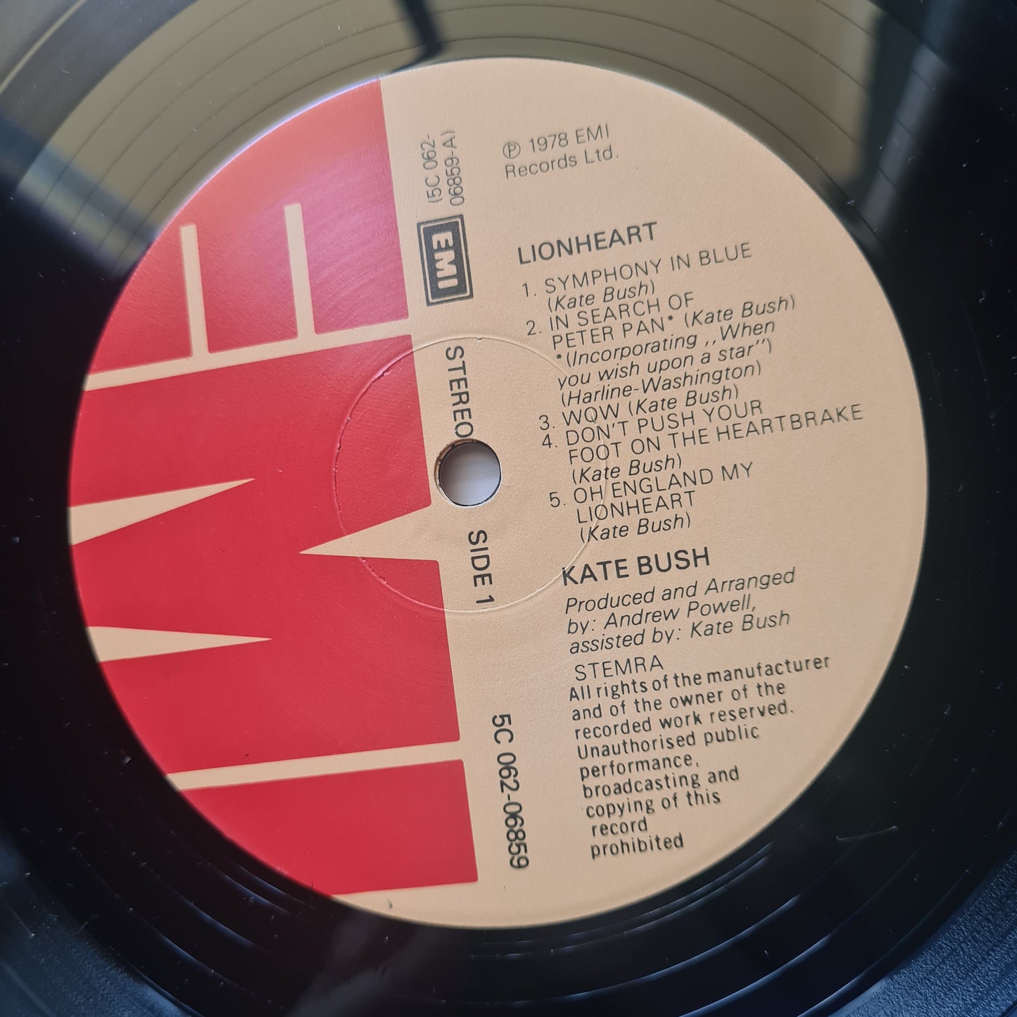 Kate Bush – Lion Heart - 1978 (Dutch Pressing) - Vinyl Record LP (Gatefold) - Sound Hound Records