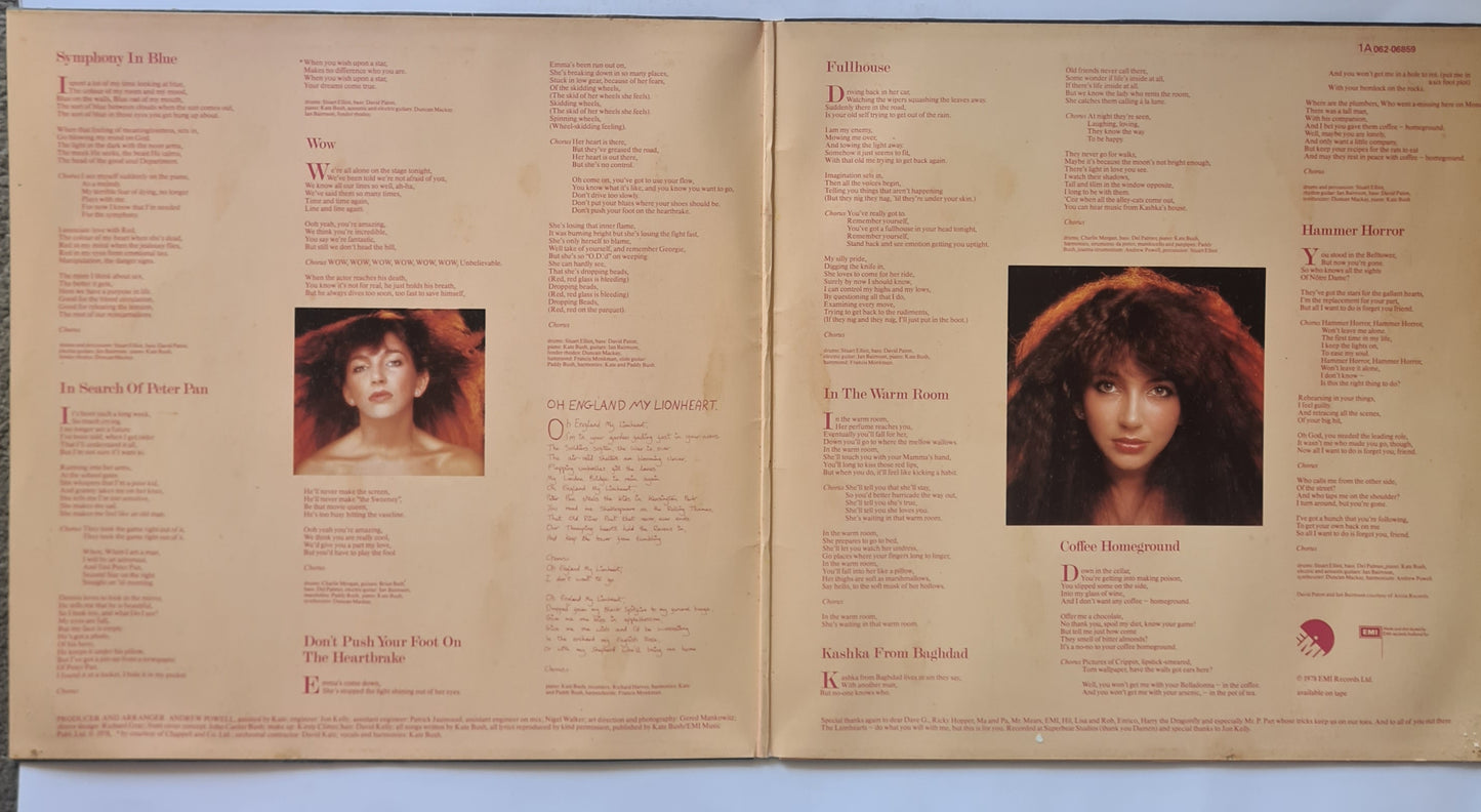 Kate Bush – Lion Heart - 1978 (Dutch Pressing) - Vinyl Record LP (Gatefold) - Sound Hound Records