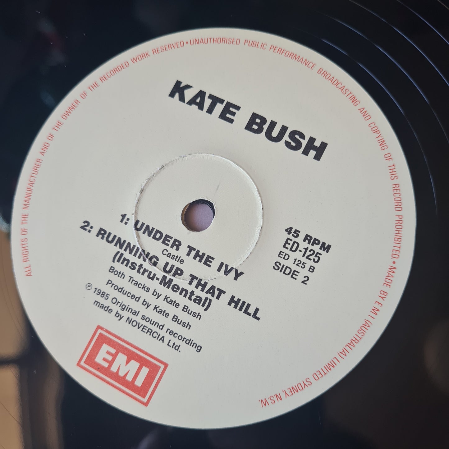 Kate Bush – Running Up That Hill - 1985 - Vinyl Record (12inch Maxi Single) - Sound Hound Records
