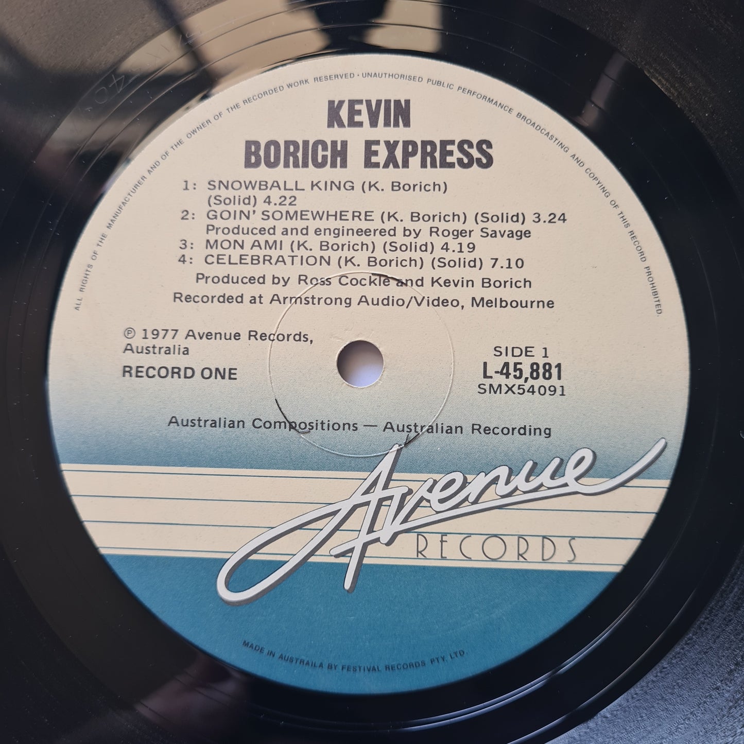 Kevin Borich Express – Kevin Borich Express - 1977 - Vinyl Record LP 2LP (near mint) - Sound Hound Records