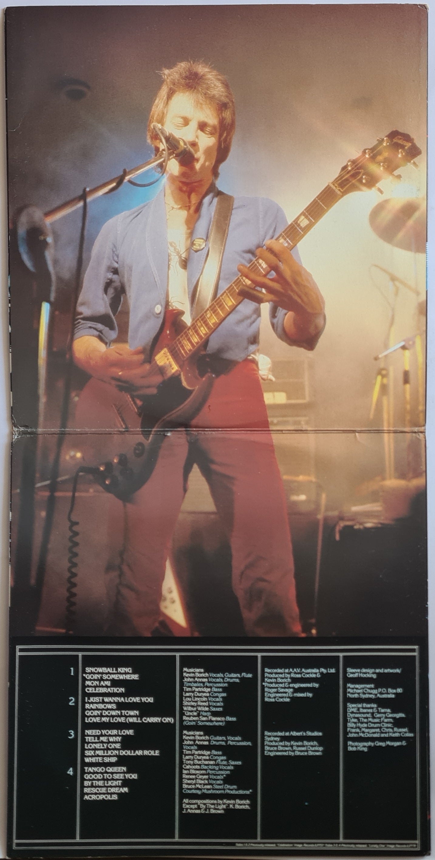 Kevin Borich Express – Kevin Borich Express - 1977 - Vinyl Record LP 2LP (near mint) - Sound Hound Records