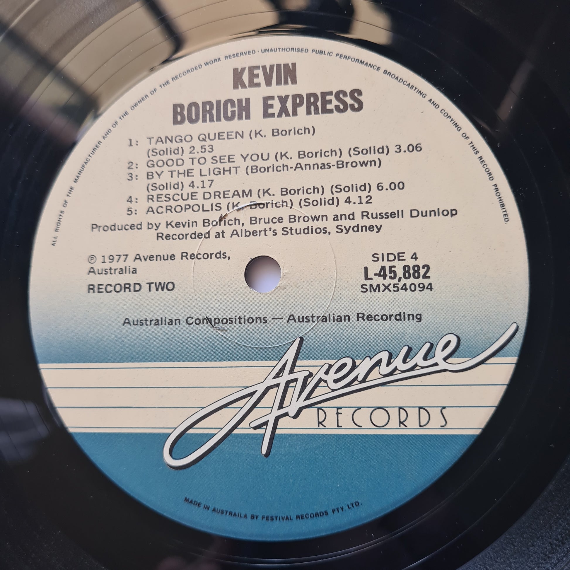 Kevin Borich Express – Kevin Borich Express - 1977 - Vinyl Record LP 2LP (near mint) - Sound Hound Records