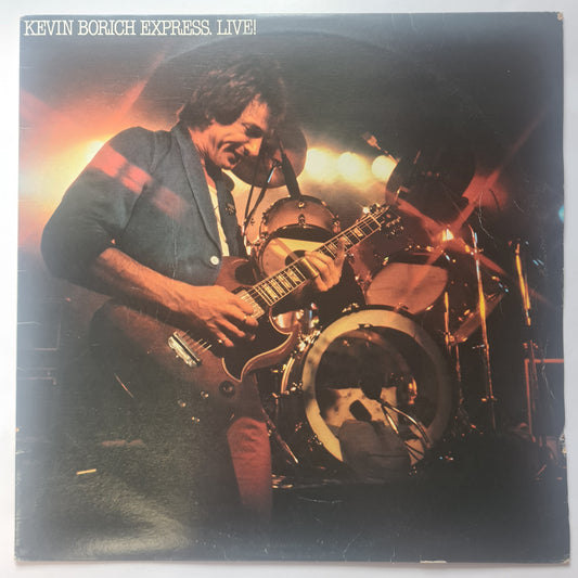 Kevin Borich Express – LIVE! - 1979 - Vinyl Record LP - Sound Hound Records