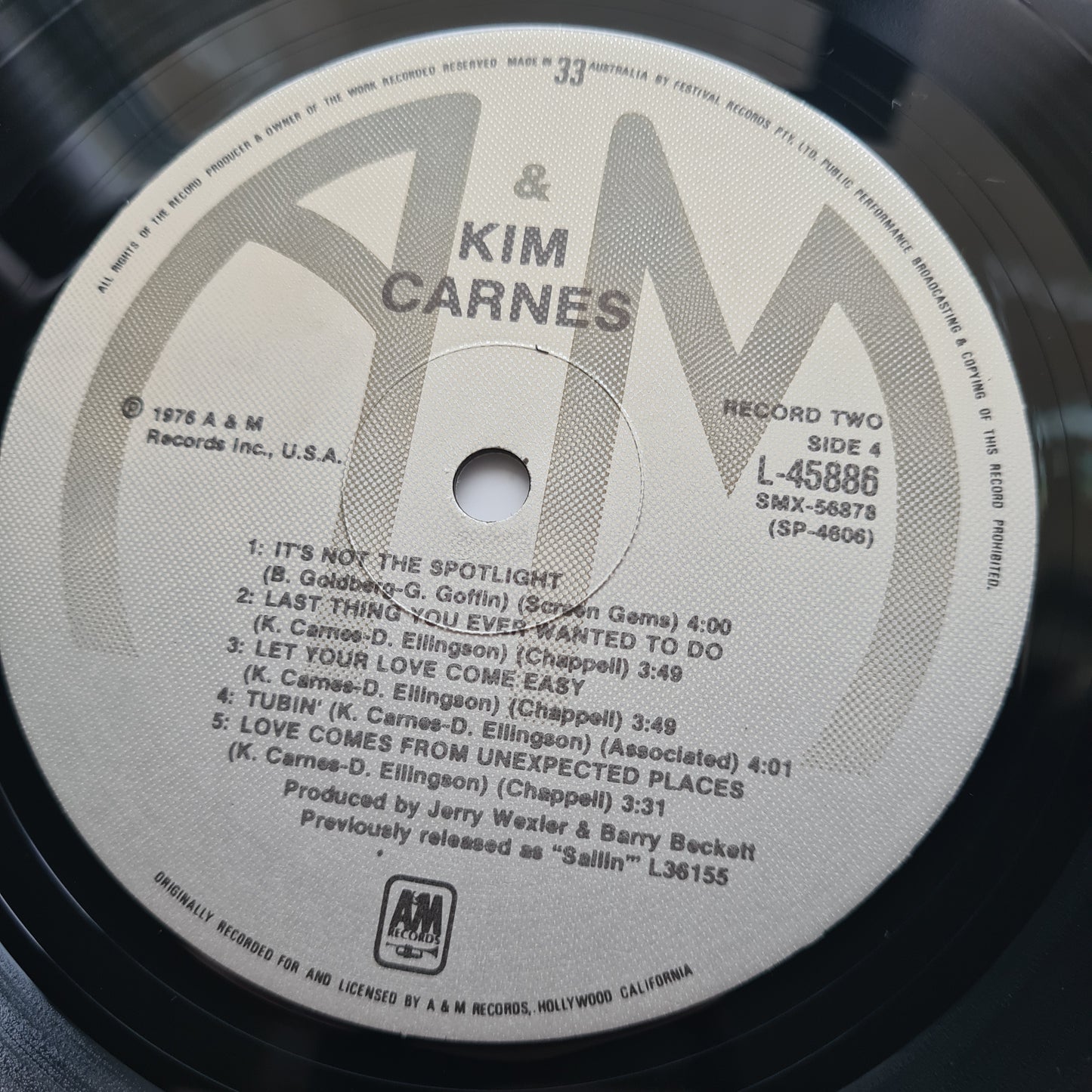 Kim Carnes – Kim Carnes/Sailin' - 1976 - Vinyl Record 2LP - Sound Hound Records