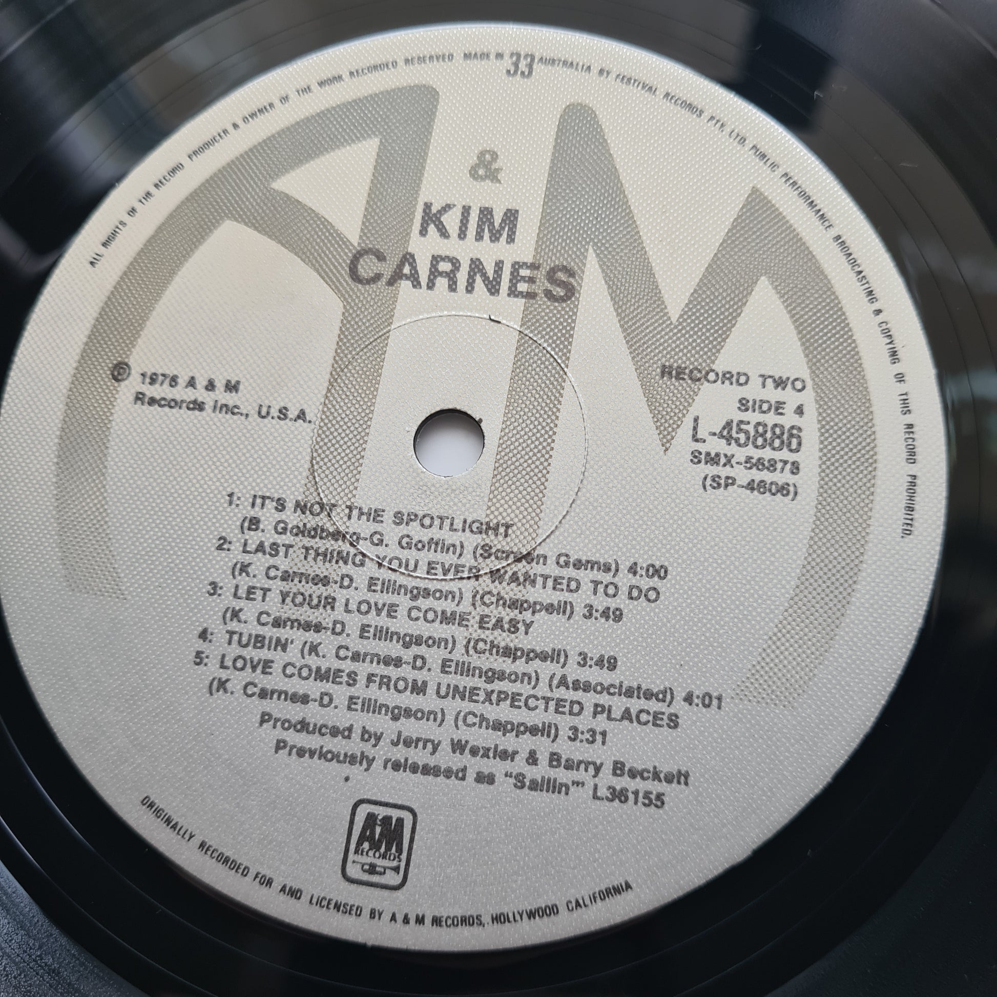 Kim Carnes – Kim Carnes/Sailin' - 1976 - Vinyl Record 2LP - Sound Hound Records