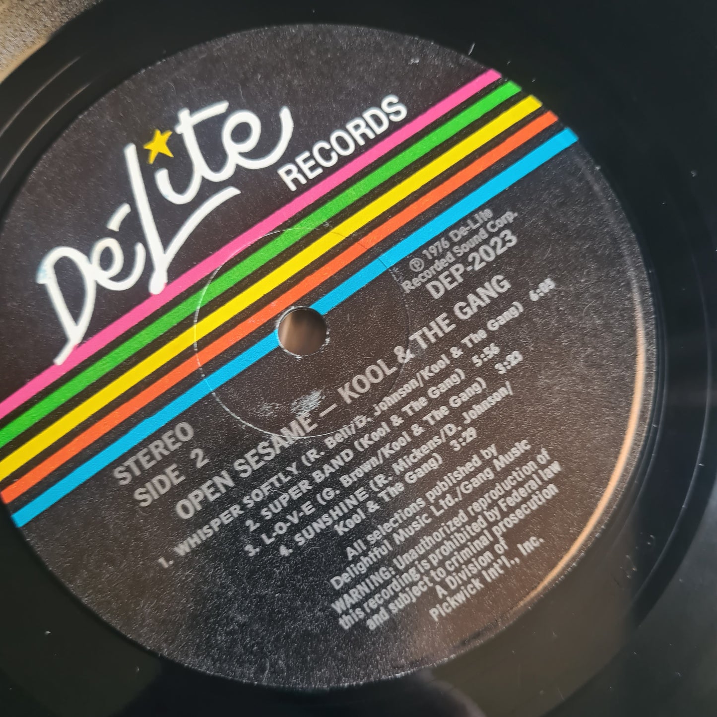 Kool & The Gang - Open Sesame - 1976 (1st USA Pressing - Vinyl Record LP - Sound Hound Records