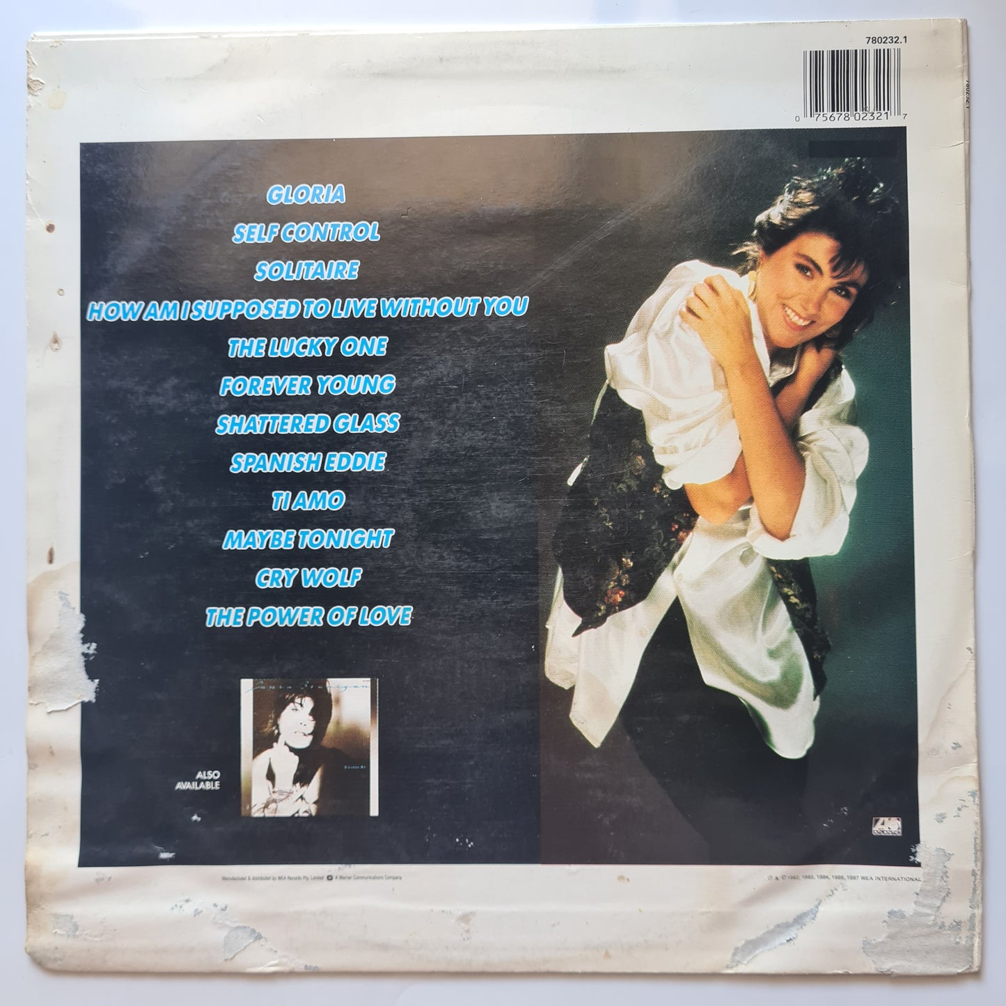 Laura Branigan – The Best Of Laura Branigan - 1988 - Vinyl Record LP - Sound Hound Records