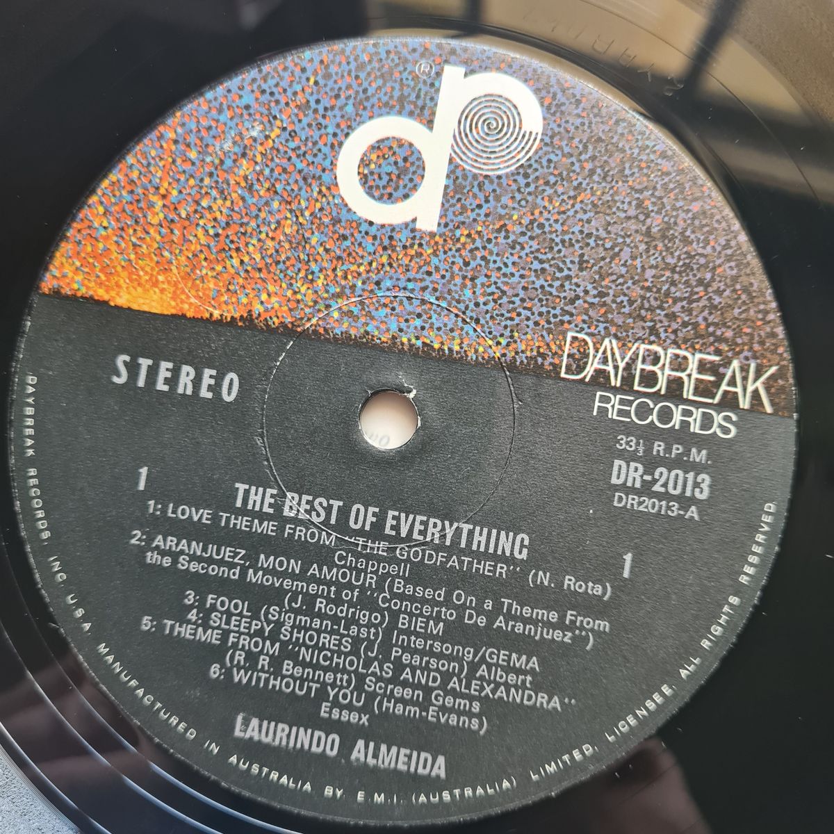 Laurindo Almeida – The Best Of Everything - 1972 - Vinyl Record LP 🇧🇷