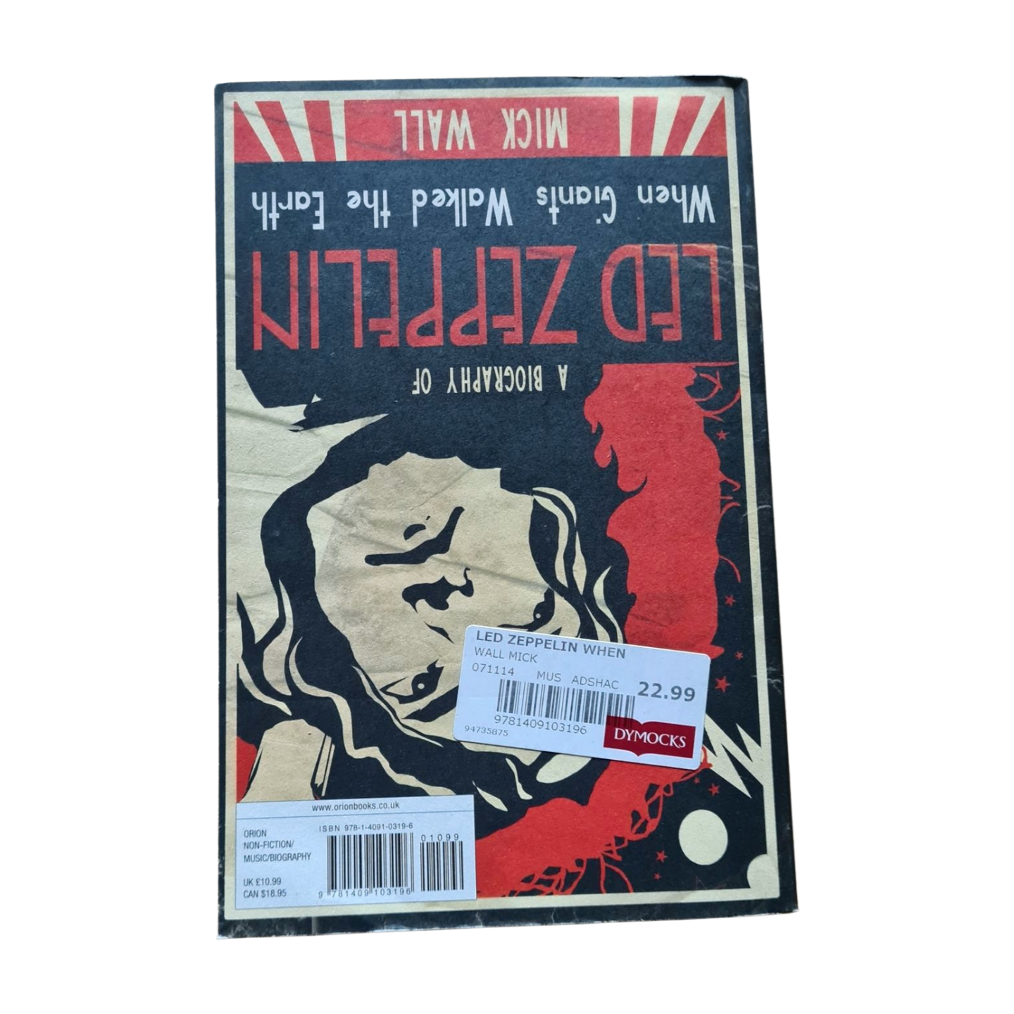 Led Zeppelin - When Giants Walked The Earth - Paperback Book - Sound Hound Records