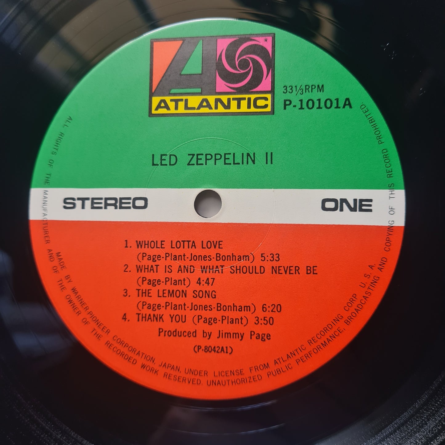 Led Zeppelin – Led Zeppelin 2 - 1969 (1976 Gatefold Japanese Pressing) - near mint Vinyl Record LP - Sound Hound Records
