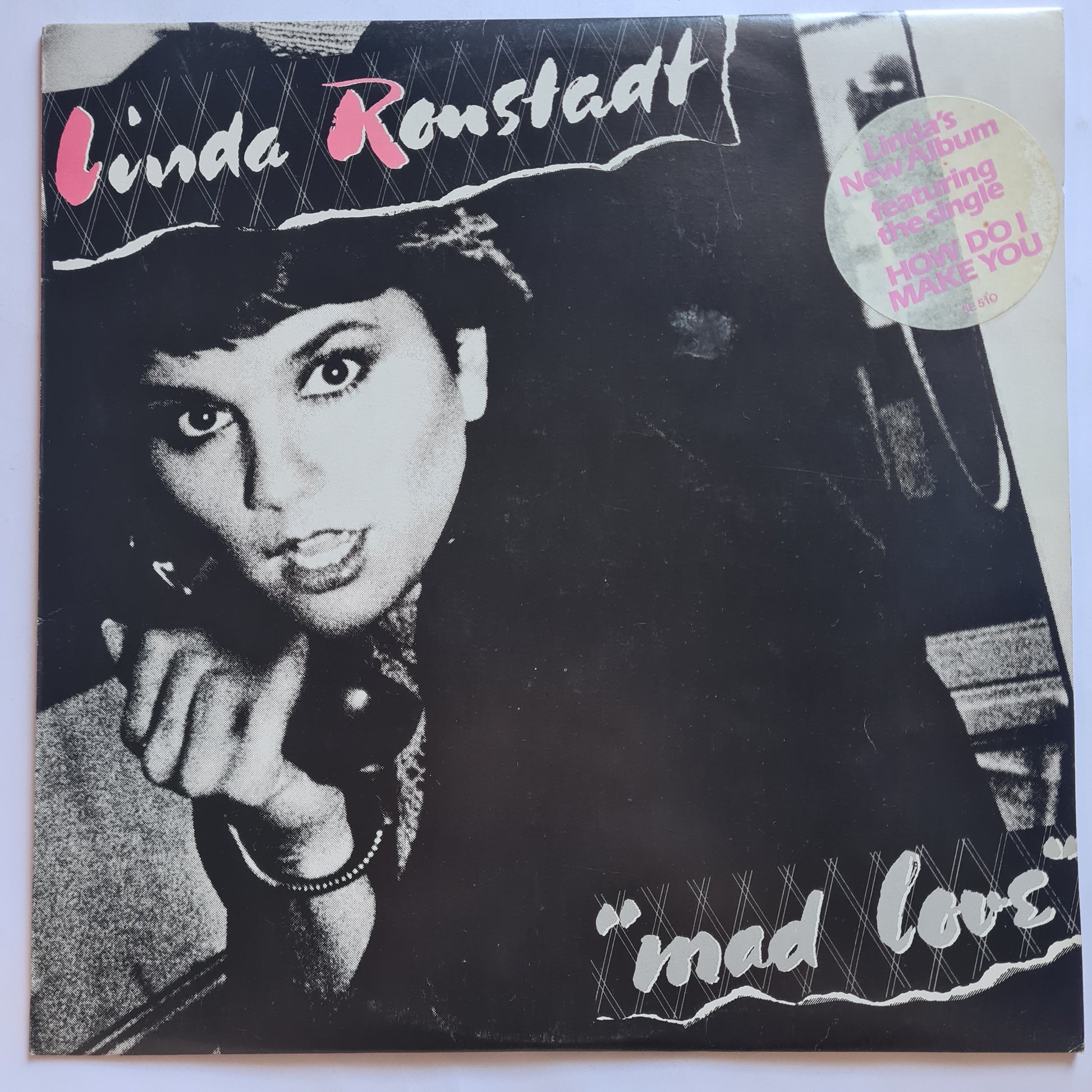Linda Ronstadt – Mad Love - 1980 - Vinyl Record LP - Sound Hound Records