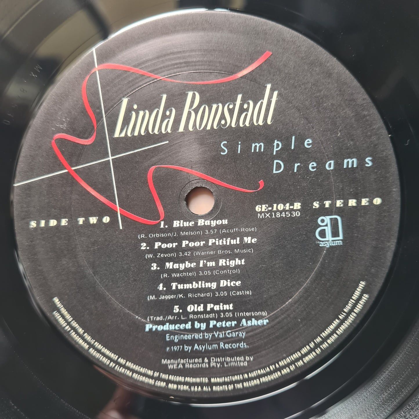 Linda Ronstadt – Simple Dreams - 1977 (Gatefold) - Vinyl Record LP (near mint) - Sound Hound Records