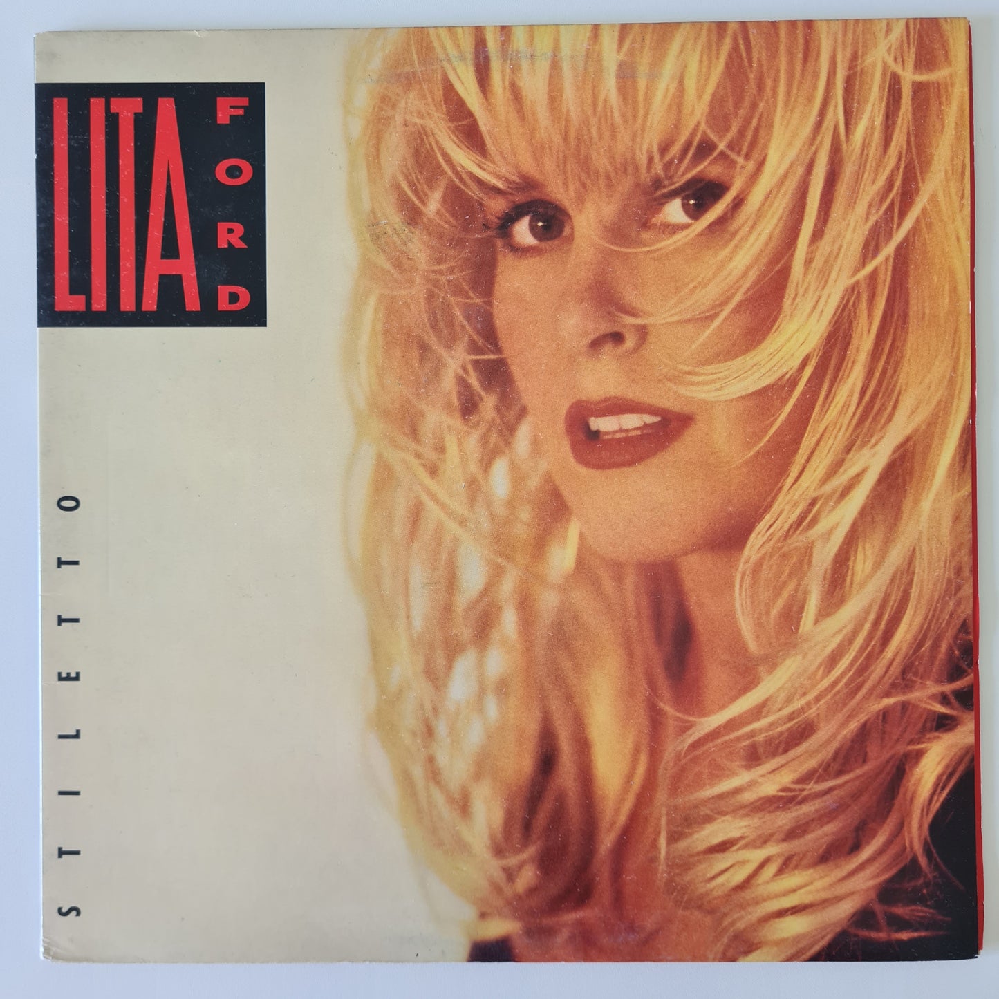 Lita Ford - Stiletto - 1990 - Vinyl Record LP (near mint) - Sound Hound Records