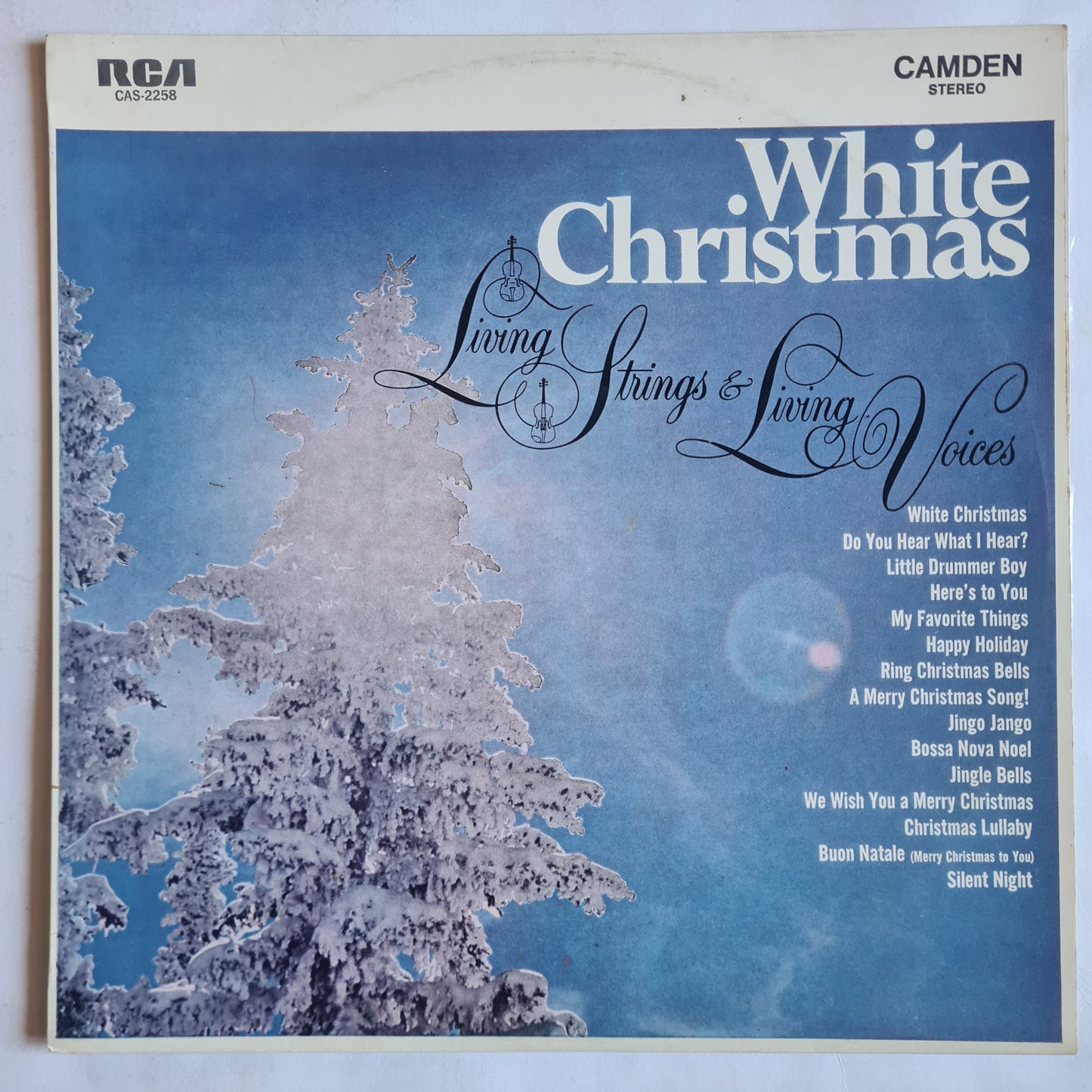 Living Strings & Living Voices – White Christmas - 1981 - Vinyl Record LP - Sound Hound Records