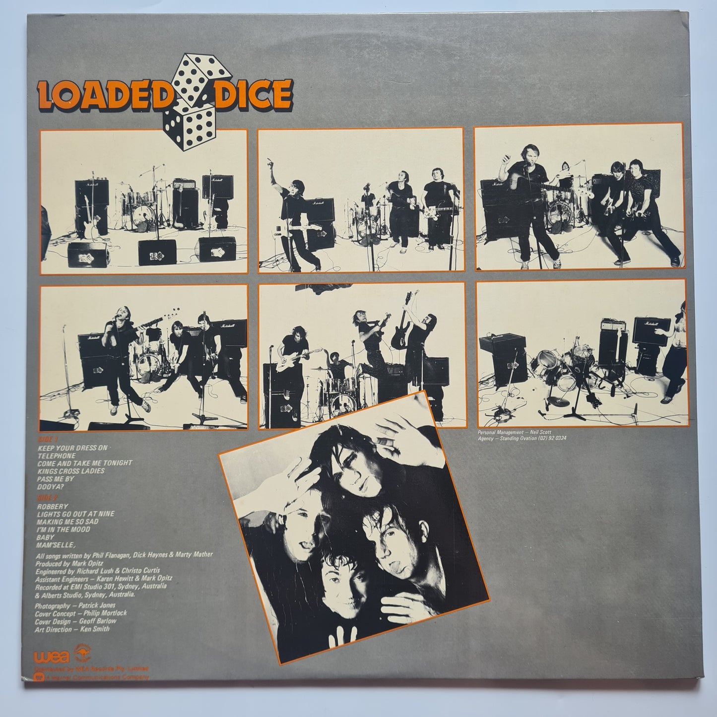 Loaded Dice – No Sweat - 1979 - Vinyl Record LP (near mint) - Sound Hound Records