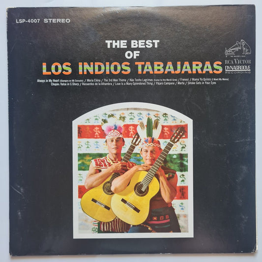 Los Indios Tabajaras – The Best Of - 1968 (USA Pressing) - Vinyl Record LP 🇧🇷