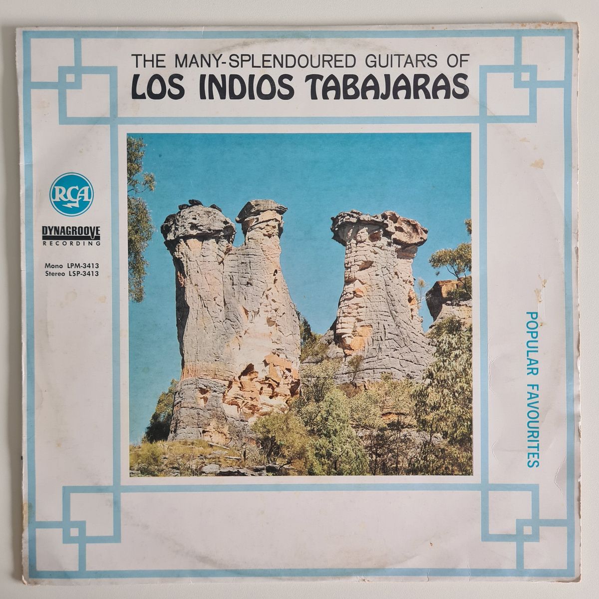 Los Indios Tabajaras – The Many-Splendored Guitars Of Los Indios Tabajaras - 1965 (MONO Pressing) - Vinyl Record LP 🇧🇷