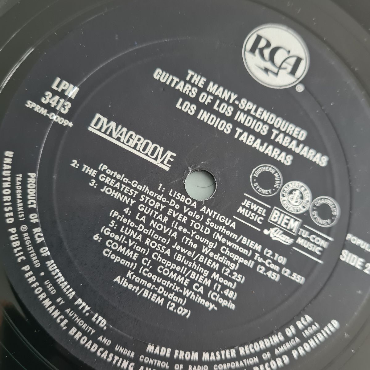 Los Indios Tabajaras – The Many-Splendored Guitars Of Los Indios Tabajaras - 1965 (MONO Pressing) - Vinyl Record LP 🇧🇷