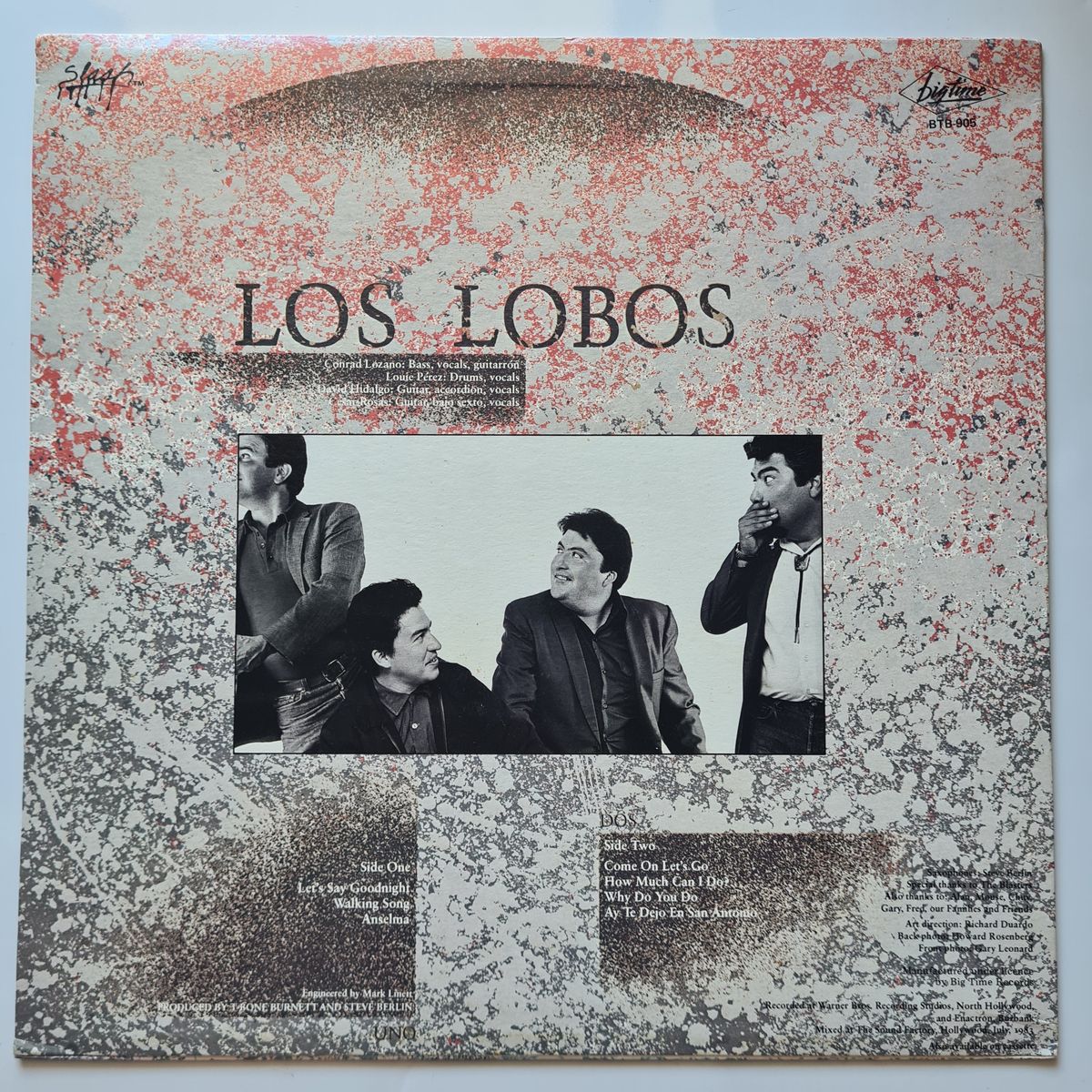Los Lobos – ... And A Time To Dance - 1983 - Vinyl Record LP