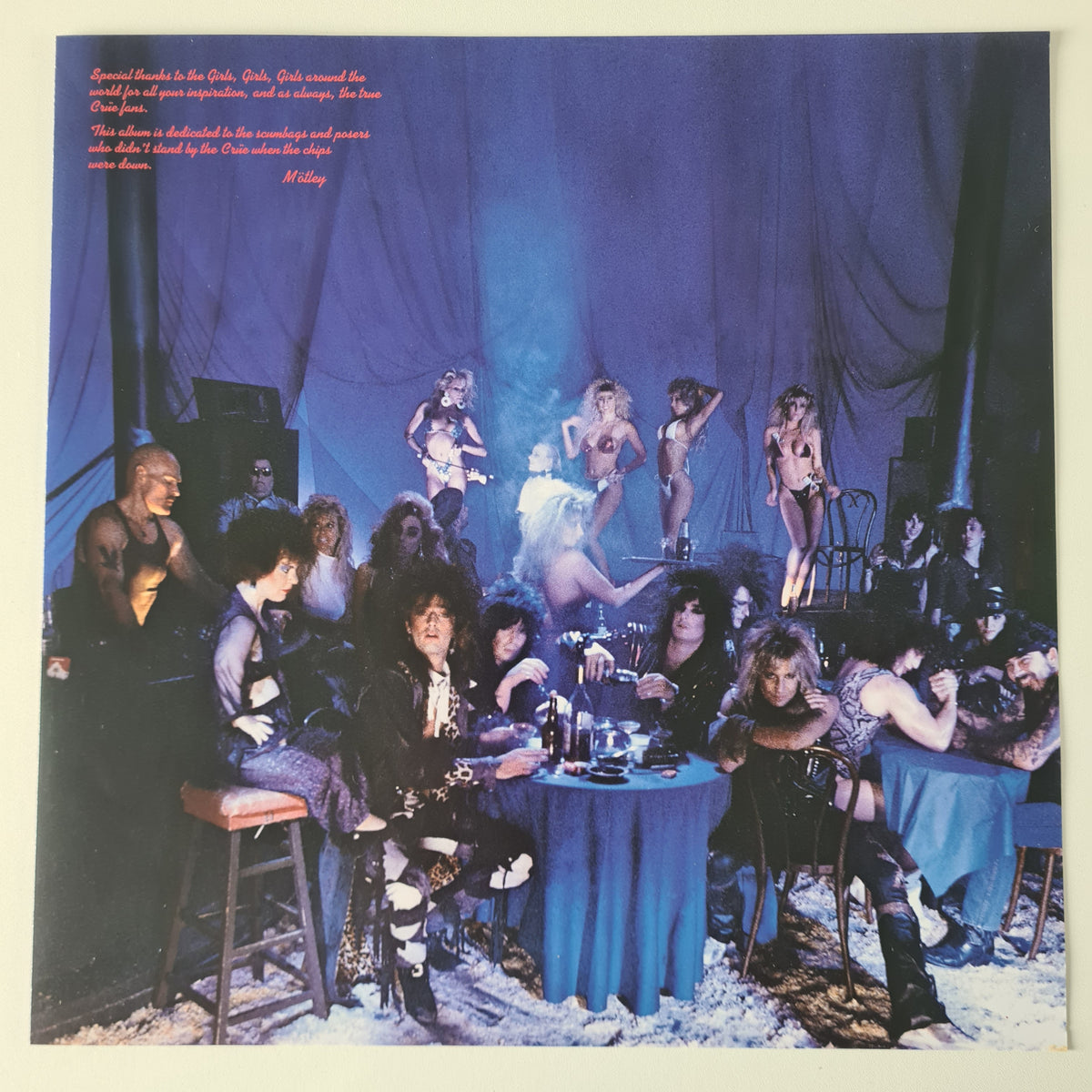 Mötley Crüe – Girls, Girls, Girls - 1987 (Japanese Pressing) - Vinyl Record LP (near mint) - Sound Hound Records