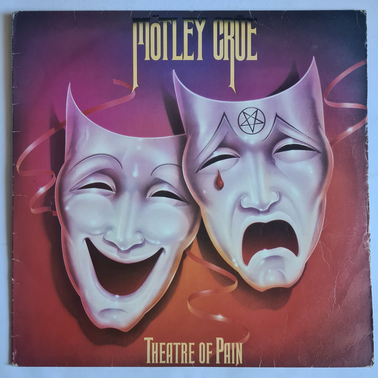 Mötley Crüe – Theatre Of Pain - 1985 (Australian Pressing) - Vinyl Record LP - Sound Hound Records