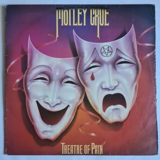 Mötley Crüe – Theatre Of Pain - 1985 (Australian Pressing) - Vinyl Record LP - Sound Hound Records