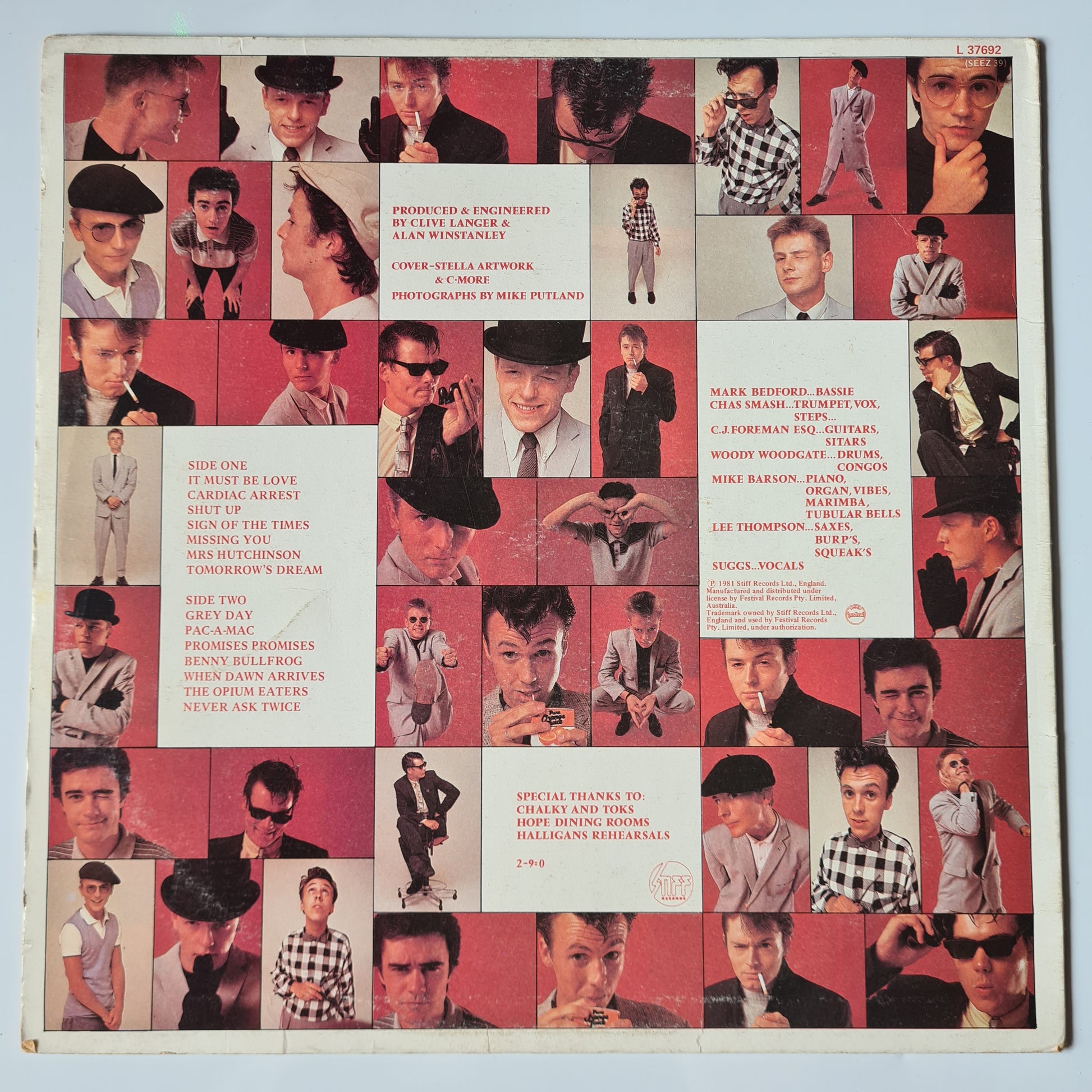 Madness – 7 - 1981 - Vinyl Record LP - Sound Hound Records
