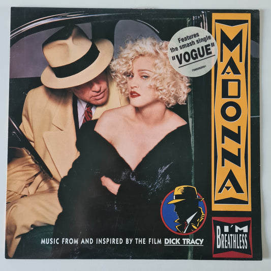 Madonna – I'm Breathless (Music From And Inspired By The Film Dick Tracy) - 1990 - Vinyl Record LP - Sound Hound Records