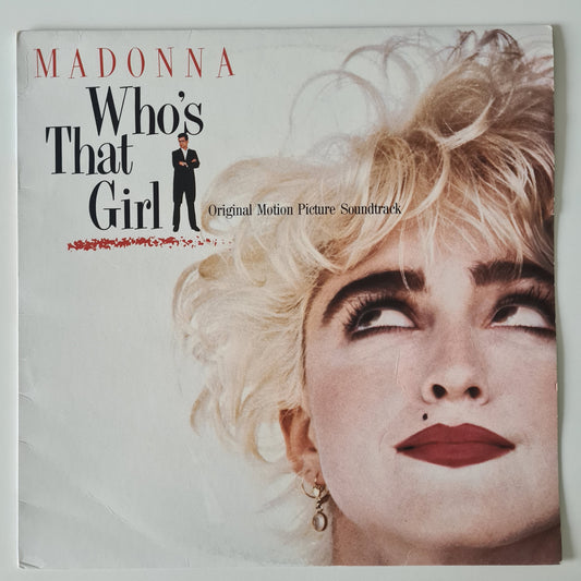 Madonna – Who's That Girl (Original Motion Picture Soundtrack) - 1987 - Vinyl Record LP - Sound Hound Records