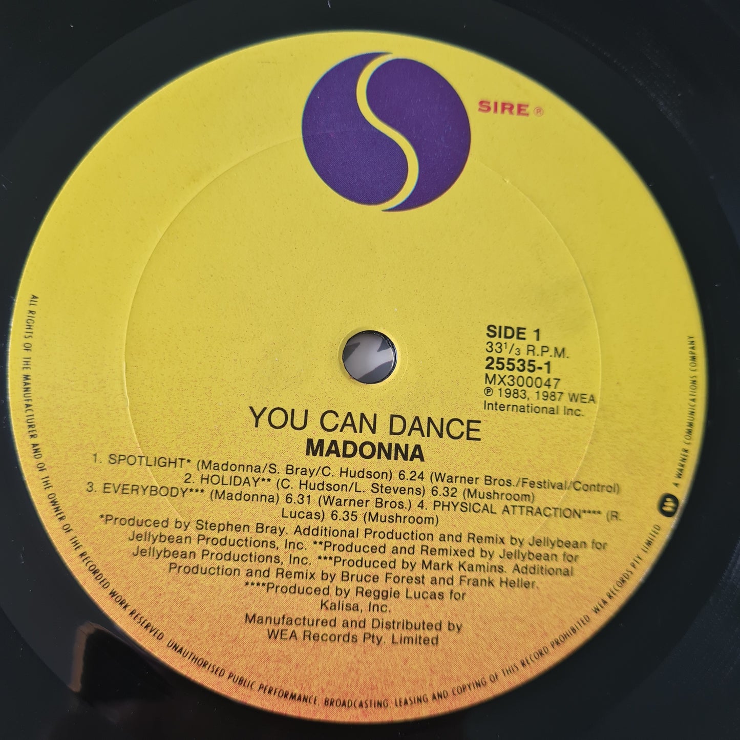 Madonna – You Can Dance (12" Dance Mix Collection) - 1987 - Vinyl Record LP (near mint) - Sound Hound Records